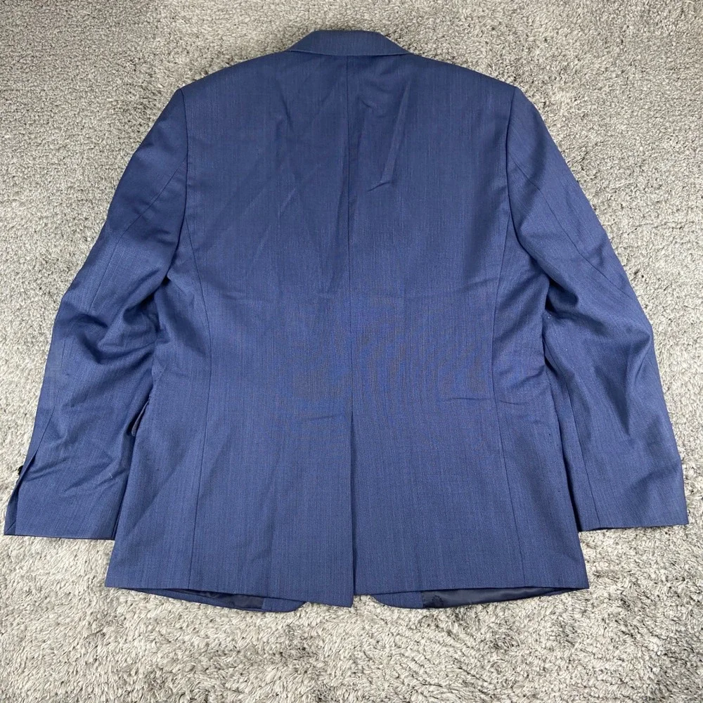 Lauren Ralph Lauren Black‎ Label 2 Piece Suit Mens 44R Blazer 36x30 Trouser Blue